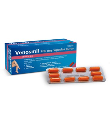 VENOSMIL 200 MG 60 CÁPSULAS