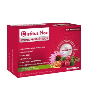 CISTITUS NOX FORTE PROBIOTICOS  10 SOBRE BICAMARA