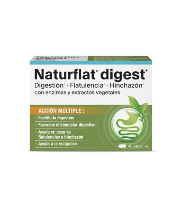NATURFLAT DIGEST  45 CAPSULAS