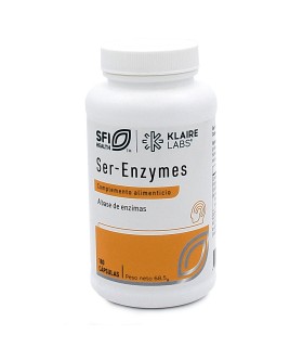 SER-ENZYMES 180 Cápsulas KLAIRE LABS