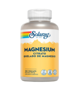 MAGNESIUM CITRATO QUELADO SOLARAY 180 CP