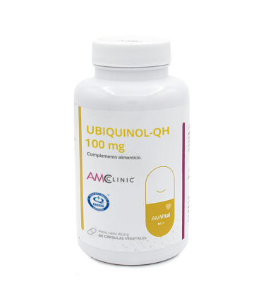UBIQUINOL-QH 100 mg 60 Cápsulas vegetales HOP Biologics (antes AMClinic)
