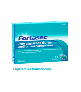 Fortasec 2 mg 20 capsulas