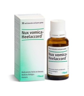 NUX VOMICA HOMACCORD GOTAS ORALES EN SOLUCION 1 ENVASE 30 ML HEEL