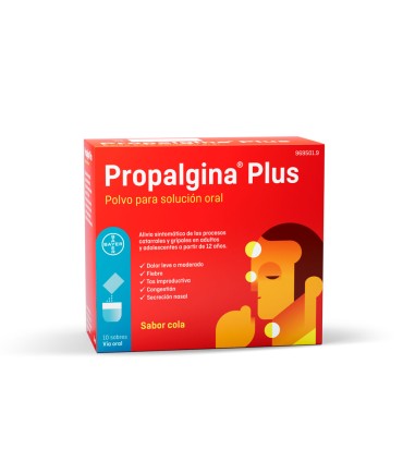 Propalgina plus 10 sobres