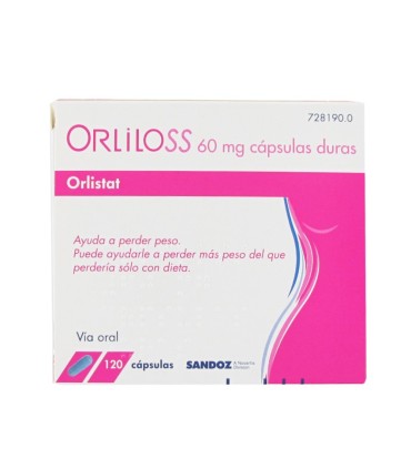 ORLILOSS 60 mg 120 CAPSULAS