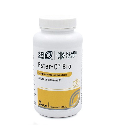 ESTER C BIO 100 Cápsulas SFI Health (antes Klaire labs)
