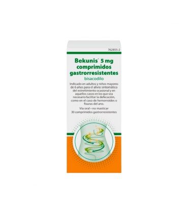 BEKUNIS 5 MG 30 COMPRIMIDOS GASTRORESISTENTES