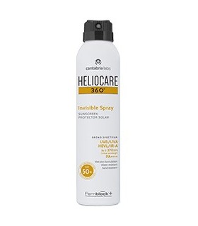 HELIOCARE 360º SPF 50+ INVISIBLE SPRAY PROTECTOR SOLAR 1 ENVASE 200 ML