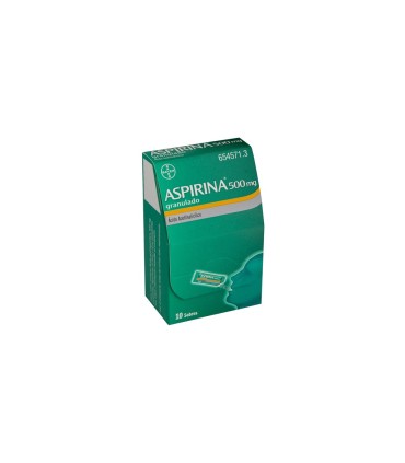 Aspirina 500 mg 10 sobres granulado