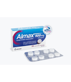 Almax 500 mg 24 comprimidos masticables