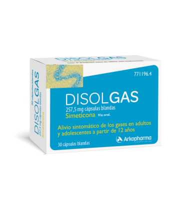 DISOLGAS 257,5 MG 32 CAPSULAS BLANDAS