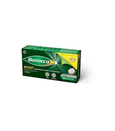 BEROCCA BOOST  30 COMPRIMIDOS EFERVESCENTES
