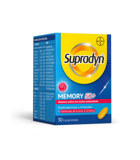 SUPRADYN MEMORY 50+  30 COMPRIMIDOS