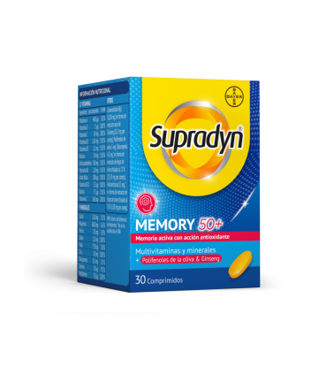 SUPRADYN MEMORY 50+  30 COMPRIMIDOS