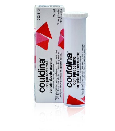 COULDINA CON PARACETAMOL 650 MG/4 MG/10 MG 20 COMPRIMIDOS EFERVESCENTES