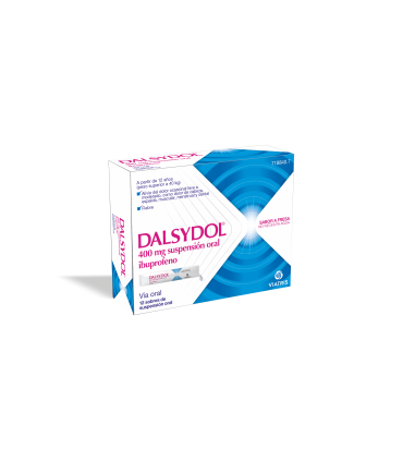 DALSYDOL 400 MG 12 SOBRES SUSPENSION ORAL 10 ML