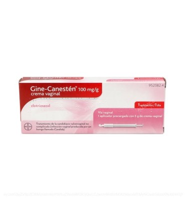 Gine canesten 100 mg/g crema vaginal 5 g