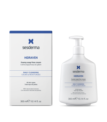 HIDRAVEN CREMA ESPUMOSA SIN JABON  300 ML