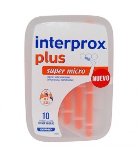 Cepillo Dental Interproximal Interprox Plus Super Micro Envase Ahorro 10 unidades