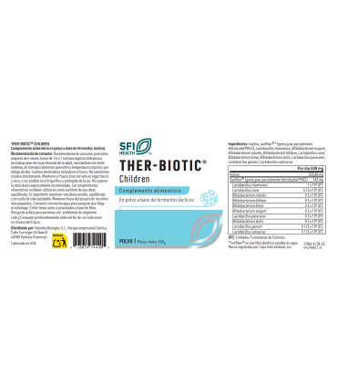 THER-BIOTIC® CHILDREN Polvo 66 g Klaire labs