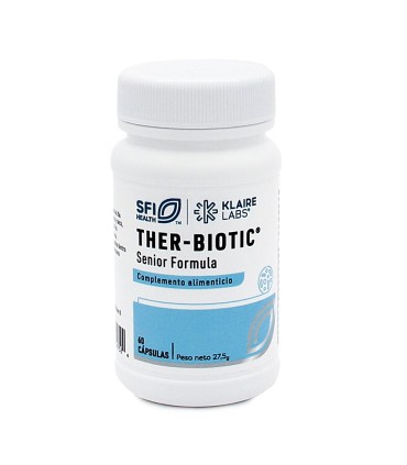 THER-BIOTIC® SENIOR FORMULA 60 Cápsulas Klaire labs.