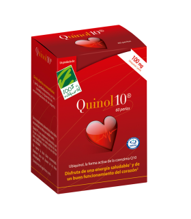 QUINOL10-100mg 30 perlas  CIEN POR CIEN  NATURAL