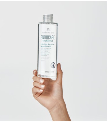 ENDOCARE HYDRACTIVE AGUA MICELAR DESMAQUILLANTE ANTIPOLUCION HIDRATANTE  1 ENVASE 400 ML