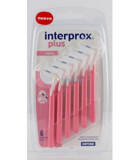 CEPILLO DENTAL INTERPROXIMAL INTERPROX PLUS NANO 6 U