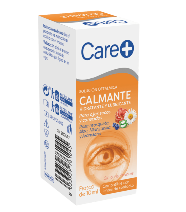 CARE+ SOLUCION OFTALMICA CALMANTE CON EXTRACTOS NATURALES  1 ENVASE 10 ML
