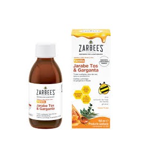 ZARBEES JARABE FAMILIA TOS Y GARGANTA  1 FRASCO 150 ML