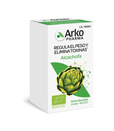Arkocapsulas alcachofa bio 40 capsulas
