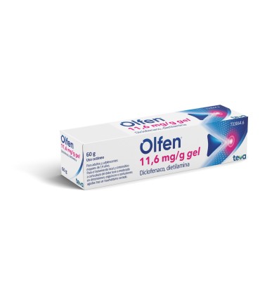 OLFEN 11,6 MG/G GEL CUTANEO 1 TUBO 60 G