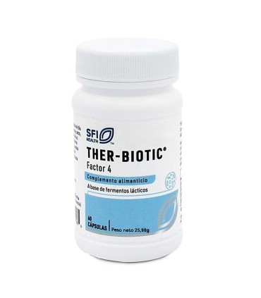 Ther-Biotic Factor 4 SFI Health 60 cápsulas probióticas