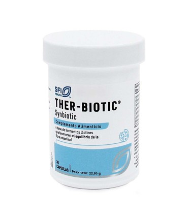 Ther Biotic Synbiotic SFI Health 30 cápsulas probióticas
