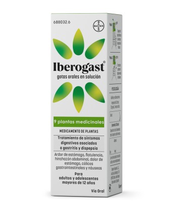 Iberogast gotas orales solucion 20 ml