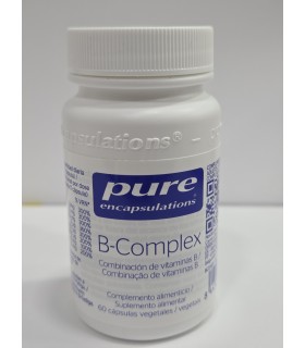 PURE ENCAPSULATIONS B COMPLEX 60 CÁPS VEGETALES