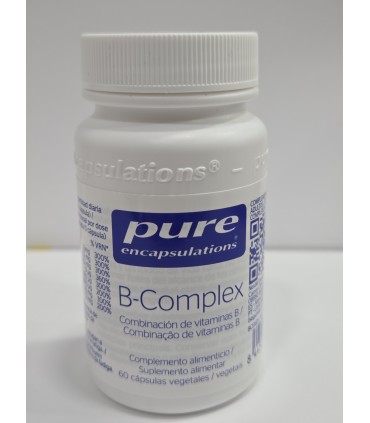 PURE ENCAPSULATIONS B COMPLEX 60 CÁPS VEGETALES