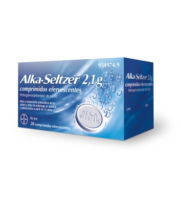 Alka-seltzer 2.1 g 20 comprimidos efervescentes