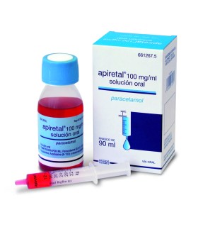 Apiretal 100 mg/ml solucion oral 90 ml
