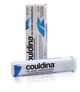 Couldina con ácido salicílico 20 comprimidos efervescentes