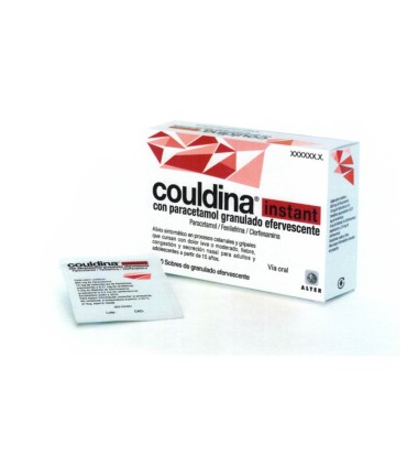 COULDINA INSTANT CON PARACETAMOL 20 SOBRES GRANULADO EFERVESCENTE
