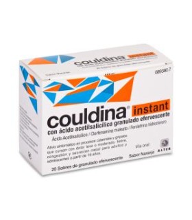 Couldina Instant sobres efervescentes 20 unidades