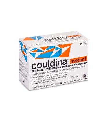 Couldina Instant sobres efervescentes 20 unidades
