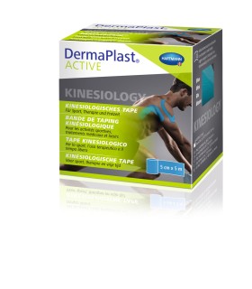 Cinta kinesiológica Dermaplast Active azul 5m x 5cm