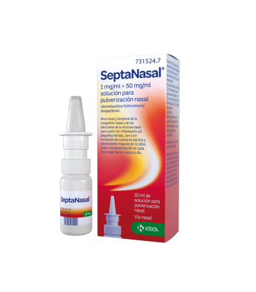 Spray nasal SEPTANASAL descongestivo 10 ml