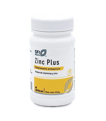 ZINC PLUS 60 CAPSULAS SFI Health (antes Klaire Labs)