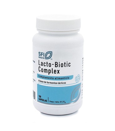 LACTO-BIOTIC COMPLEX 100CAPS SFI Health (antes  KLAIRE Labs)