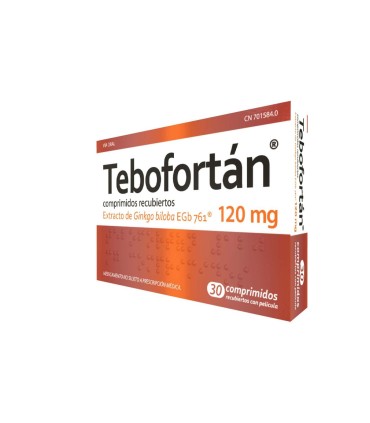 TEBOFORTAN 120 MG 30 COMP