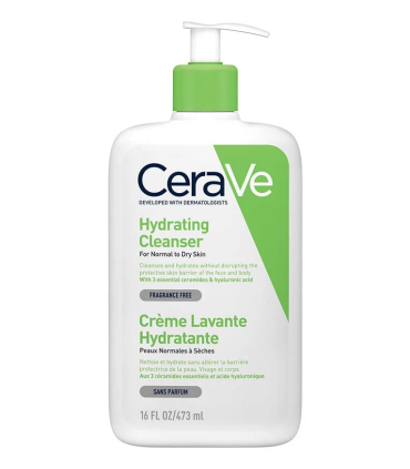 CERAVE LIMPIADORA HIDRATANTE  1 ENVASE 473 ML